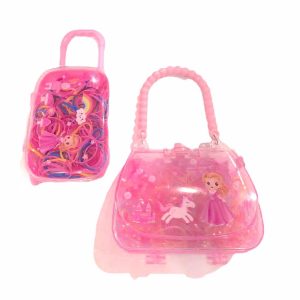 Ligas Surtidas para Niñas Cartera O Maleta