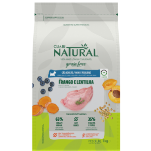 Guabi Natural de pollo – Libre de Granos – Perro Adulto de raza pequeña