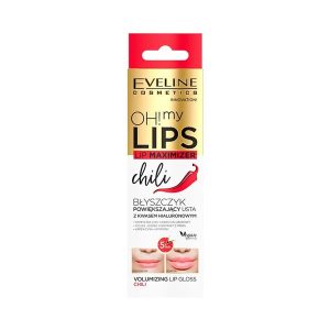 BRILLO LABIAL VOLUMINIZADOR CON ACIDO HIALURONICO DE CHILE Oh My Lips Lip Maximizer chili EVELINE