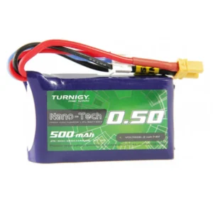 Bateria Lipo Turnigy Nano-Tech 7.4V 500mAh 2S 25C LiPo