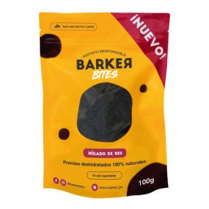 Barker – Snack de Higado de Res para Perros y Gatos