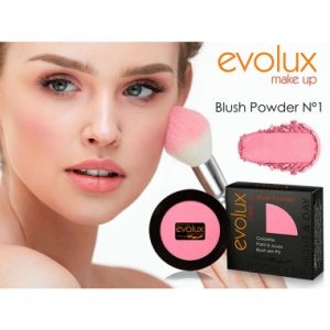 Colorete BLUSH POWDER Noche & Día EVOLUX