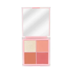 PALETA BLUSH E ILUMINADORES 24/7 KEEP ME X4 BKM-01 BEAUTY CREATIONS
