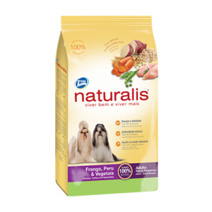 Naturalis – Pollo , Pavo y Vegetales – Perro Raza Pequeña