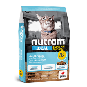 Nutram ( I12 ) – Pollo y Cebada Perlada para Gato con Control de Peso