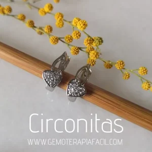 Pendientes CIRCONITAS – Corazón